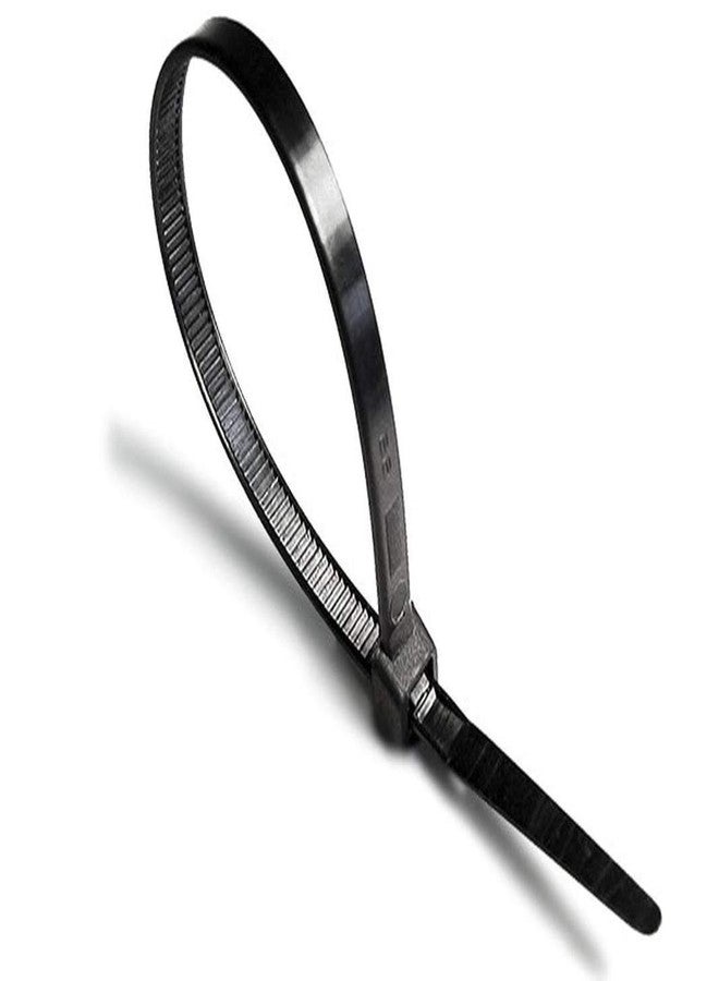 Rpi shop متجر Rpi - رباط كابل متعدد الأغراض مقاس 8 بوصات (200 مم طول × 3.6 مم عرض)، مقاوم للأشعة فوق البنفسجية، منظم أسلاك بسحاب من النايلون، رباط ذاتي القفل، اللون: أسود، عبوة من 100 قطعة - Image 4